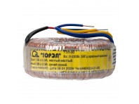 Тороидальный трансформатор ТОРЭЛ ТТП-30 220В 2х6В 2,3 А