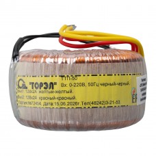 Тороидальный трансформатор ТОРЭЛ ТТП-50 220В 2х12В 2 А