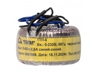 Тороидальный трансформатор ТОРЭЛ ТТП-5 230В 6В 0,8 А 