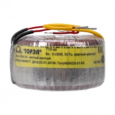 Тороидальный трансформатор ТОРЭЛ ТТП-40 220В 9В 4,5 А 