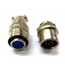 Розетка XS12K6P/вилка XS12J6Y