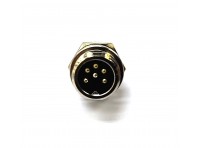 Вилка 6 PIN D-12 тип 1